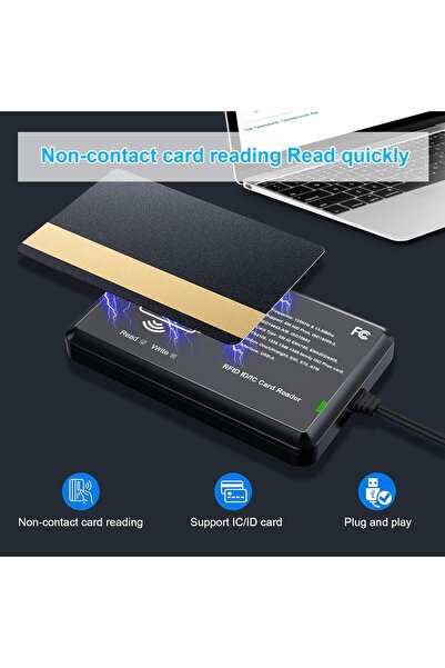 Generic RFID Reader 125KHz ＆ 13.56Mhz, ISO14443-A/B Protocol IC Card, ISO15693 EM4100 EM4205 1326 Family I