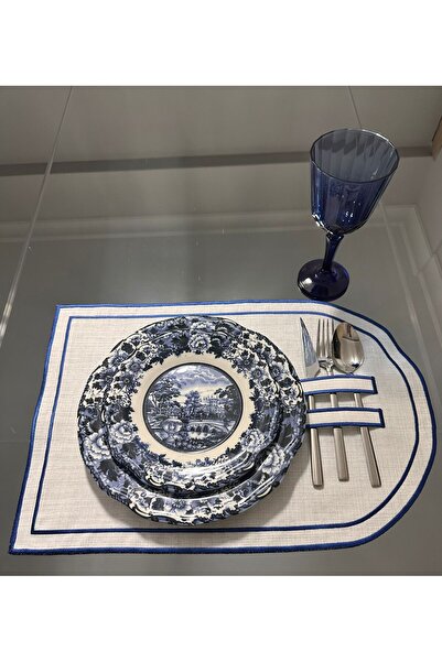 LİNDA MİA American Serving Set with 6 Pieces and a Pocket