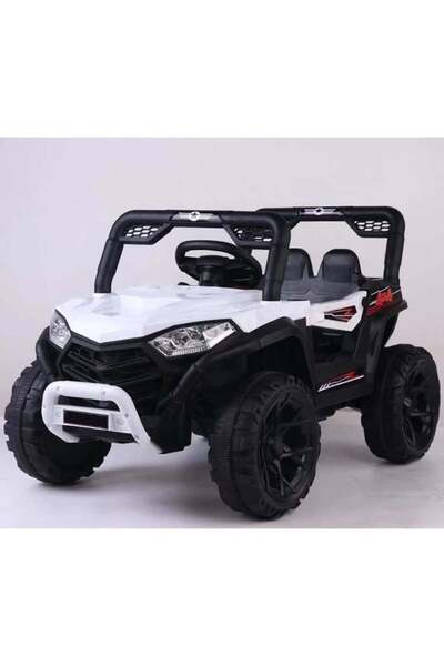 Toybox سيارة جيب كهربائية للأطفال مع موسيقى وإضاءة بلوتوث من عمر سنتين إلى 6 ...