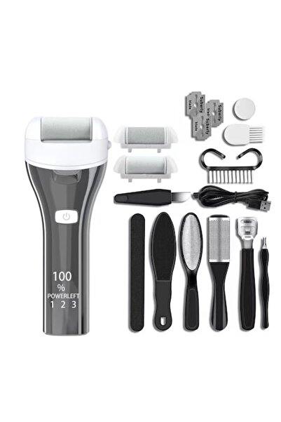 NEO Callus and dry skin removal device set Callus Neo™ Foot Polisher v623 MAT, Gray