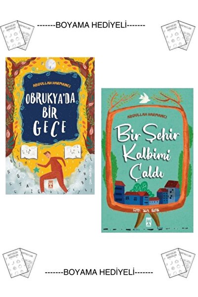 Timaş Çocuk Boyama Hediyeli Obrukyada Bir Gece Bir Şehir Kalbimi Çaldı Abdull...