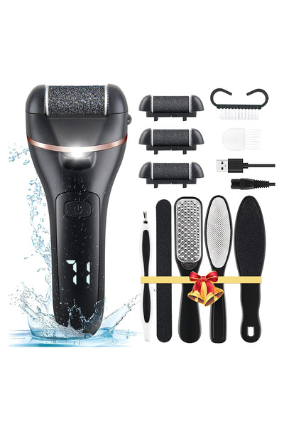 GENERAL جهاز إزالة مسامير القدم الكهربائي، مجموعة أدوات احترافية للعناية بالق...