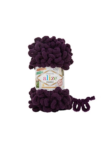 Alize 5 Pieces Puffy Hand Knitting Yarn 986