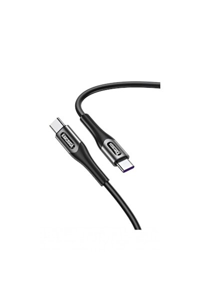 KAKU Data and Charging Cable 60W Type-C to Type-C Black