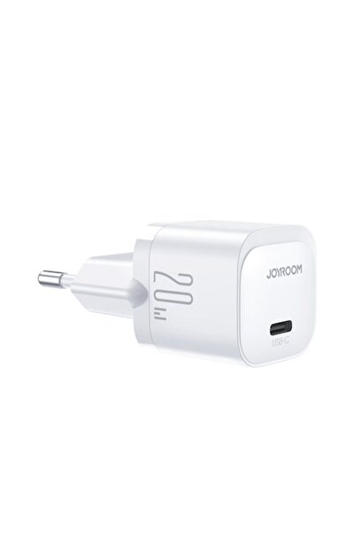 Joyroom Mini JR-TCF02 USB-C Charger, Quick Charge, 20W, White