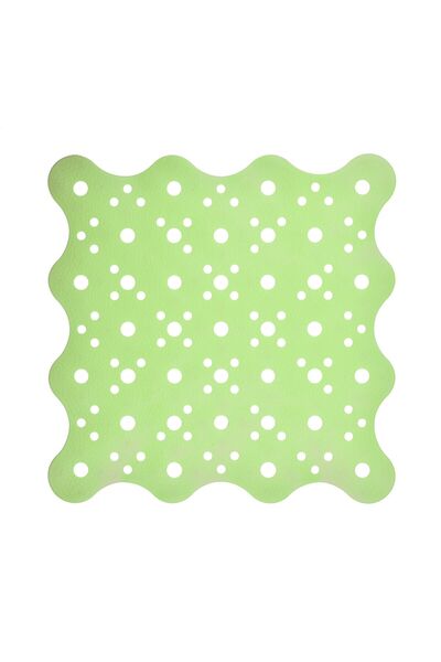 SANIPLAST Covoras baie Oceano 4FPA274006, antiderapant, verde, 51 x 51 cm