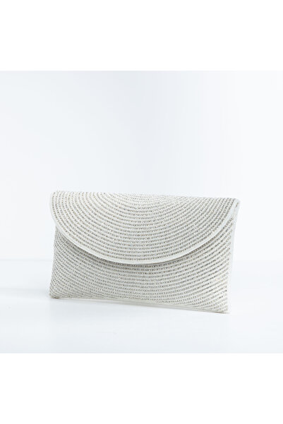 crystalicious Hania Artisan Luxury Beadwork Women Clutch Bag for Evening Events, Weddings, Party