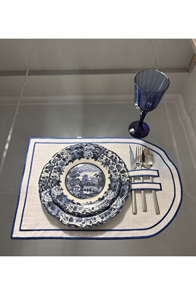 LİNDA MİA American Serving Set with 6 Pieces and a Pocket