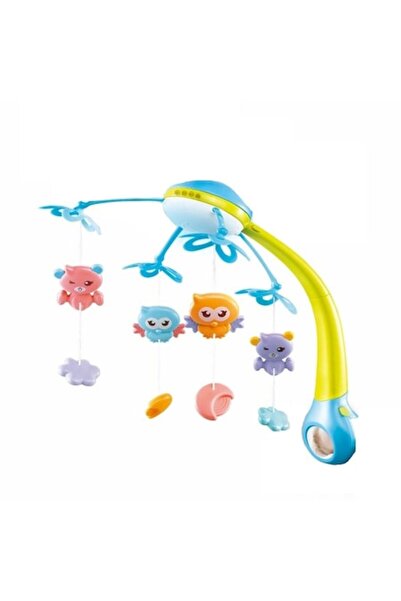 Toy Toy Toy Mobil muzical pentru pătuț cu proiector de stele și telecomandă, ...