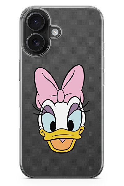 moonset Iphone 17 Uyumlu Daphne Tasarımlı Baskılı Şeffaf Telefon Kılıfı