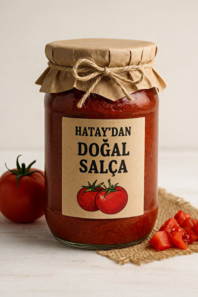 HARMAN Hatay Organik Domates Salçası - 650gr (el yapımı)
