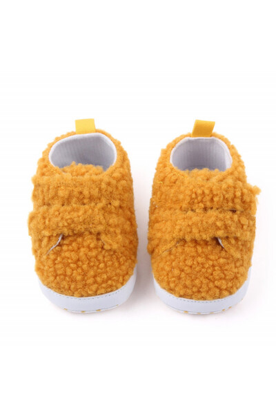 Superbaby Μουστάρδα κίτρινα πάνινα παπούτσια - Φρουφρού
