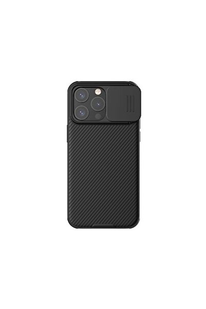 Nillkin Carcasă CamShield Pro TPU pentru iPhone 15 Pro Max - Neagră