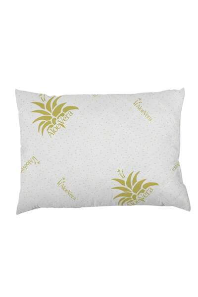 Bedora Aloe Vera Sleeping Pillow, Microfiber, White, 50 x 70 cm