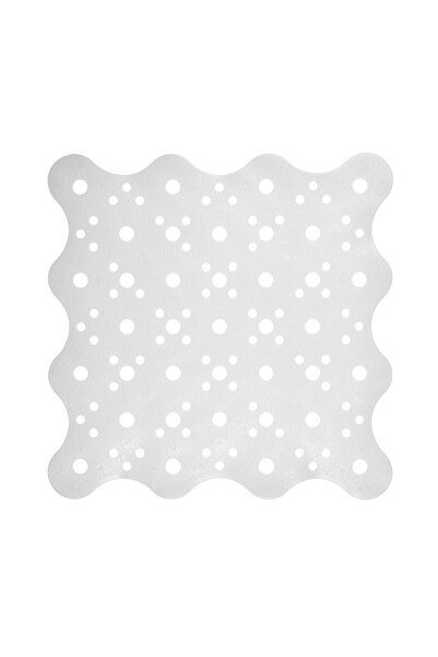 SANIPLAST Covoraș de baie antiderapant Oceano 4 FPA 274002, alb, 51 x 51 cm