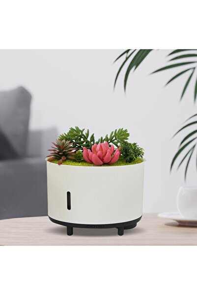 AutoFamily مرطب الهواء البارد من أوتو فاميلي - موزع زيوت عطرية بالموجات فوق الصوتية مع مصباح ليد متغير اللون