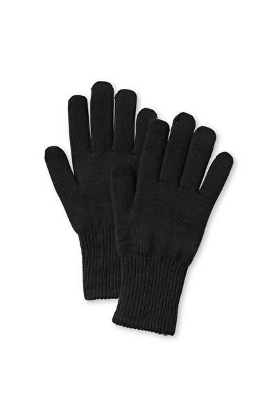 eleven market Erkek Eldiven Kışlık Örgü Eldiven Siyah