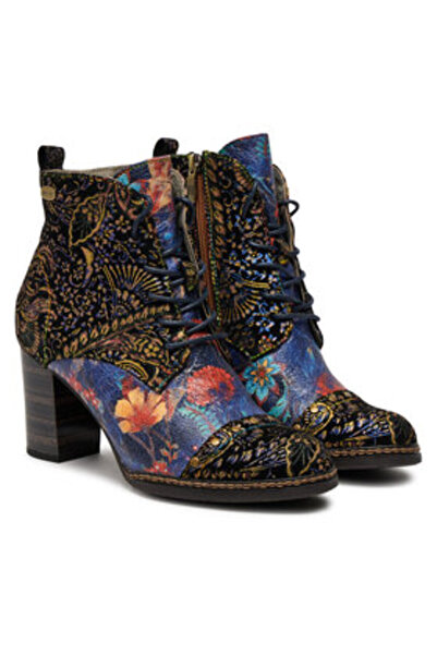 LAURA VITA γυναικεία μποτάκια ELCEAO 21 μπλε