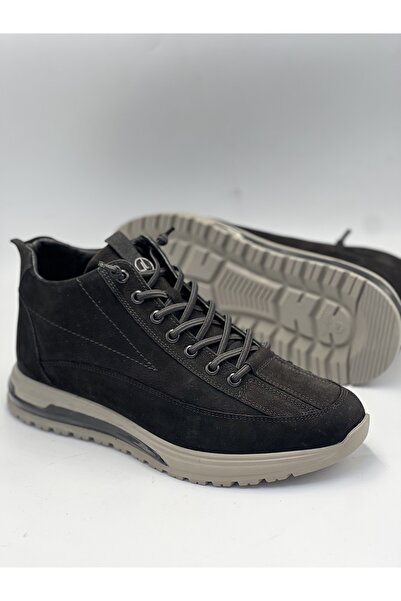 GÜLERSHOES Εγγυημένα Γνήσιο Δέρμα Αδιάβροχη Αντιολισθητική Σόλα Ορθοπεδικές Χειμερινές Ανδρικές Μπότες Μέγεθος 40-41-42-43-44