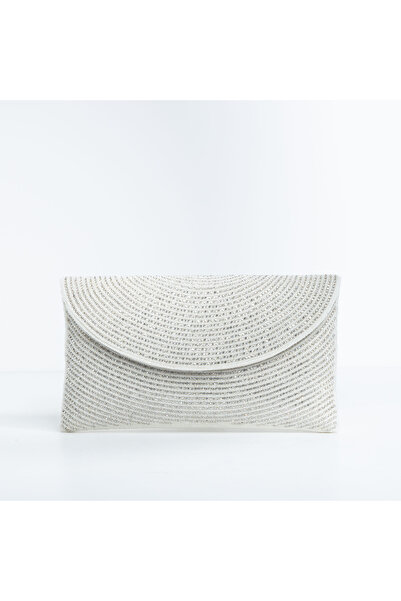 crystalicious Hania Artisan Luxury Beadwork Women Clutch Bag for Evening Events, Weddings, Party