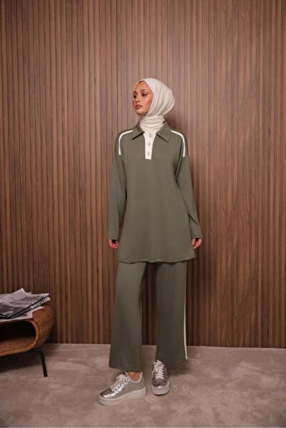 Tebrikler tekstil Women's Winter Hijab Suit Model G3513