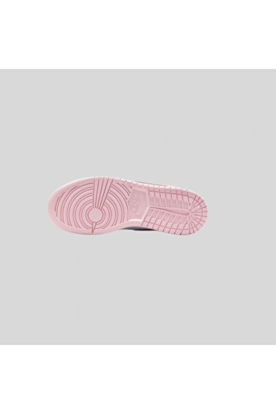 Nike Air Jordan 1 Mid Pink Foam Fire Red (GS)