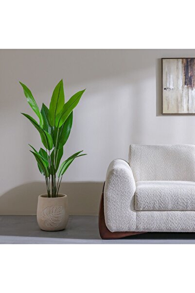 Danube Home Paradise Bird Plant | 145 cm Artificial Tropical Decor for Indoor/Outdoor | Realistic Home Décor