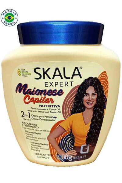 SKALA EXPERT سكالا 2 في 1 كريم وقناع برازيلي مع خلاصة المايوني المغذية