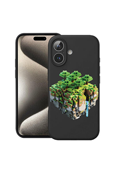 bestcase Carcasă premium din silicon pentru Apple iPhone 17, Minecraft, 20520...