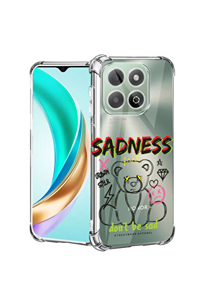 bestcase Carcasă antișoc pentru Honor X7d / 400 Smart, Ursuleț de pluș Triste...