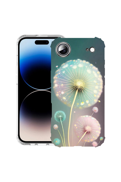 bestcase Αντικραδασμική θήκη για Apple iPhone 17 Air, πράσινη πικραλίδα, 2052...