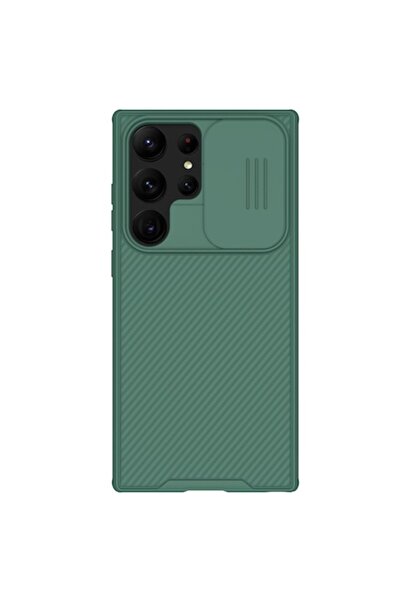 Nillkin Carcasă Cam Shield Pro compatibilă cu Samsung Galaxy S23 Ultra, verde