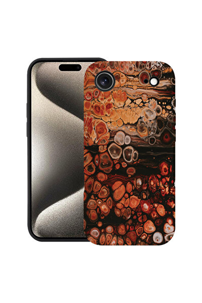 bestcase Премиум силиконов калъф за Apple iPhone 17 Air, дървесен модел, 2052...