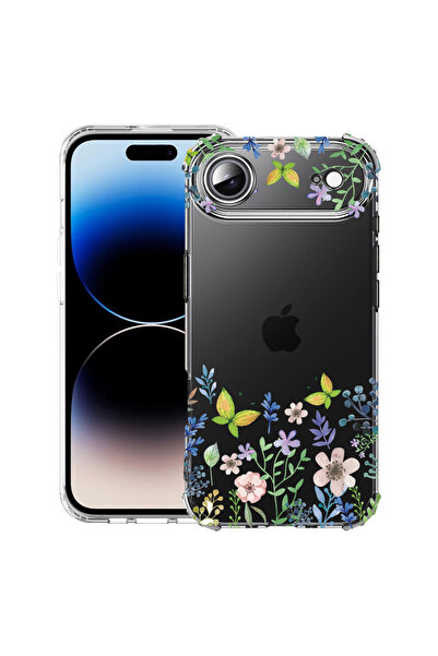 bestcase Carcasă antișoc pentru Apple iPhone 17 Air, model fluture, 2052027 A...