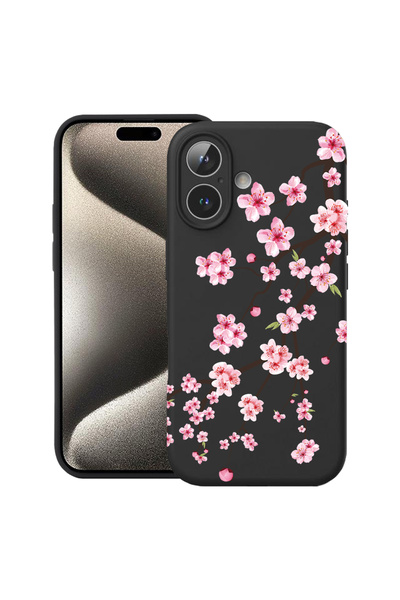 bestcase Carcasă premium din silicon pentru Apple iPhone 17, cireș japonez, 2...