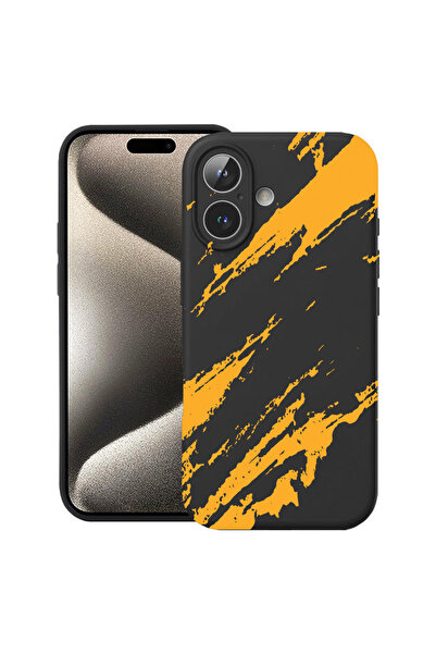 bestcase Carcasă premium din silicon pentru Apple iPhone 17, dungi aurii, 205...