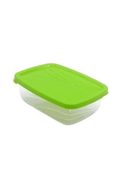 Luna Food storage box, Luna, polypropylene, rectangular, transparent + red, 1.5 L