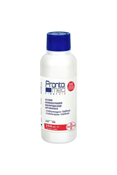 PRONTOMED Pronto Med hydrogen peroxide, stabilized without parabens, 3.6%, 250 ml