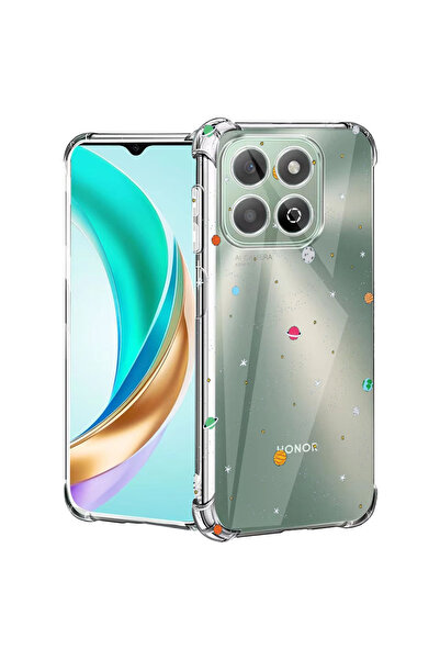 bestcase Carcasă antișoc pentru Honor X7c / 200 Smart, Univers, Planete, 2074...