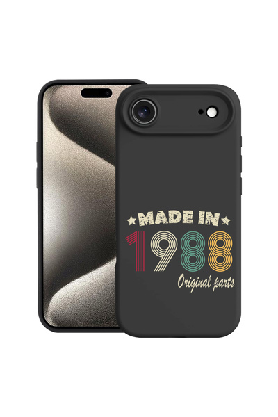 bestcase Carcasă premium din silicon pentru Apple iPhone 17 Air, piese origin...