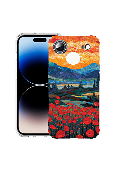 bestcase Carcasă antișoc pentru Apple iPhone 17 Air, maci în apus, 2052027 AS 1274