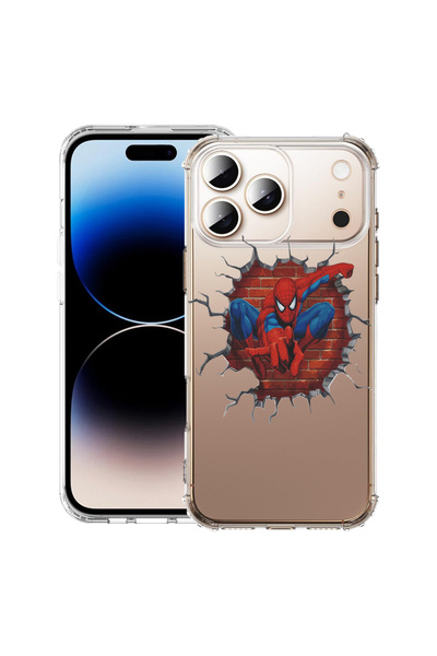 bestcase Anti Shock Case For Apple iPhone 17 Pro, SpiderMan, 2052025 AS 1666
