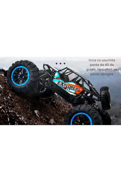 DrKala Digital Kala Masina Off-Road cu Telecomanda RC , Digital Kala , Controler 2.4 GHz ,Cablu Inclus, 1:2