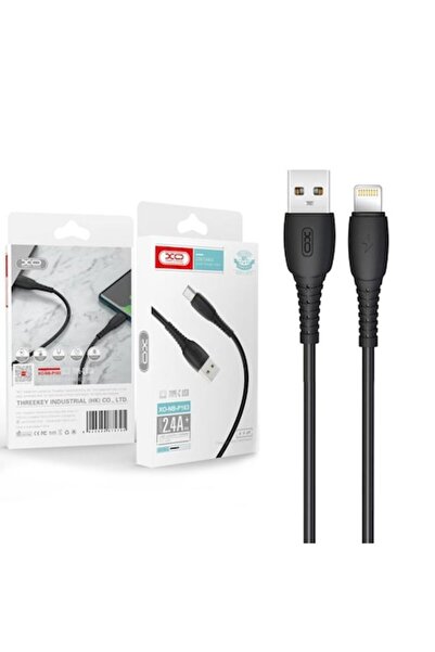 Xo Cablu Date si Incarcare (NB-P163), USB-A la Lightning, 2.4A, 1m, Black