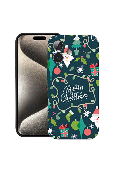 bestcase Carcasă premium din silicon pentru Apple iPhone 17, Crăciun Fericit,...