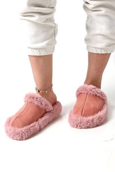 Jackers Γυναικείες χειμερινές παντόφλες από βελούδινο μαλλί με αθόρυβη σόλα