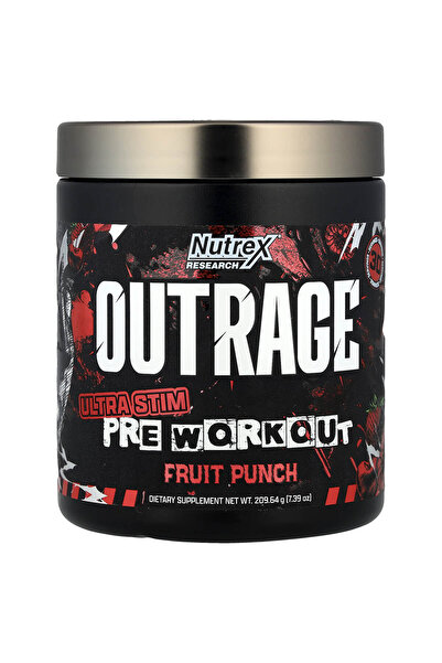 Nutrex Research أوتراج، ألترا ستيم قبل التمرين، بنكهة الفاكهة، 30 حصة، زيادة ...