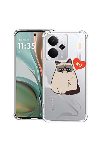 bestcase Carcasă antișoc pentru Poco M7 Pro 5G, cu design Meme - Grumpy Says No, 2099994 AS 657