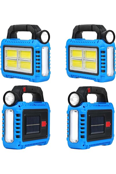 Generic Solar Rechargeable LED Flashlight & Camping Lantern Emergency Tent Lamp for Hurricane Survival