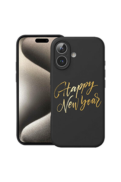 bestcase Carcasă premium din silicon pentru Apple iPhone 17, An Nou Fericit, ...